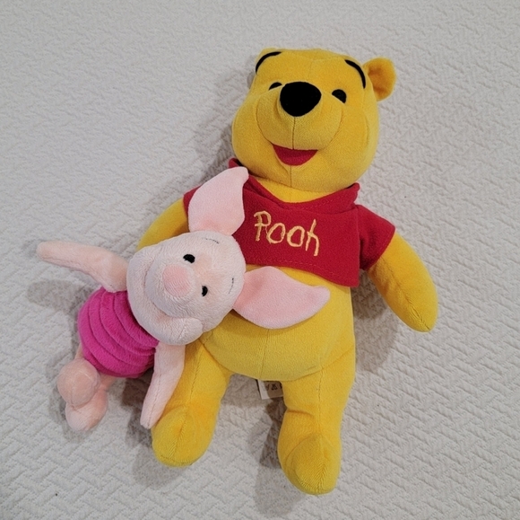 Mattel Inc. Disney Winnie the Pooh and Piglet Plush Toys Stuffed Animals - Picture 2 of 16
